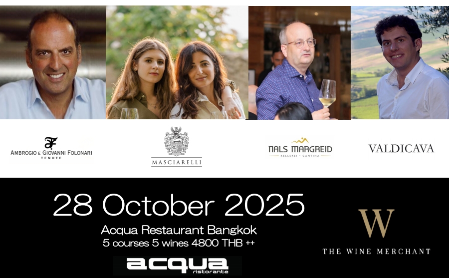 THE MASTER DINNER II - An Iconic Night with Italy’s Wine Legends - TRAVELINDEX